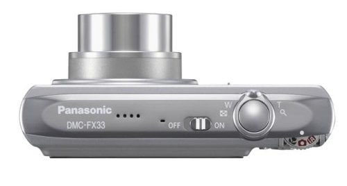 Panasonic Lumix DMC-FX33S 8.1MP Digital Camera with 3.6x Wide Angle MEGA Optical Image Stabilized Zoom (Silver)