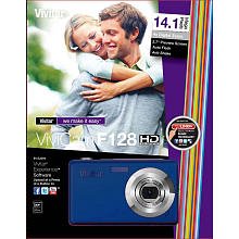 Vivicam F128 Hd 14.1 Mega Pixels Digital Camera Blue