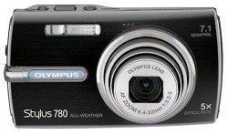 OM SYSTEM OLYMPUS Stylus 780 7.1MP Digital Camera with Dual Image Stabilized 5x Optical Zoom (Black)
