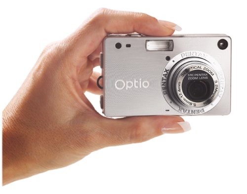 Pentax Optio S 3.2MP Digital Camera w/ 3x Optical Zoom