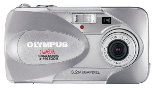 OM SYSTEM OLYMPUS D560 3.2 MP Digital Camera with 3x Optical Zoom