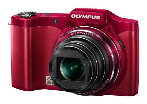 Olympus SZ-14 Red Digital Camera - International Version (No Warranty)