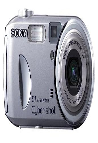 Sony Cybershot DSCP93A 5MP Digital Camera with 3x Optical Zoom