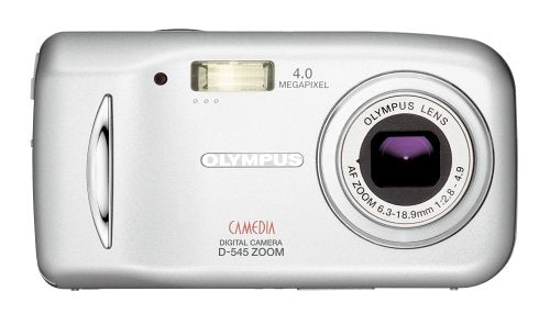 Refurbished Olympus D545 4MP Digital Camera with 3x Optical Zoom