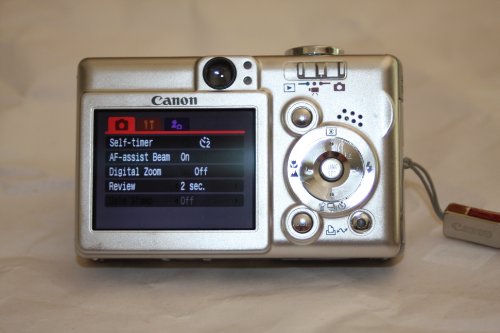 Canon Powershot SD300 4MP Digital Elph Camera with 3x Optical Zoom