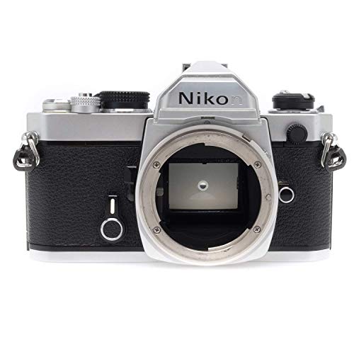 Nikon FM chrome body SLR film camera