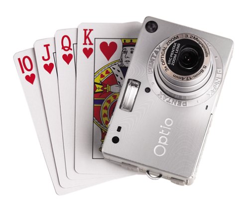 Pentax Optio S 3.2MP Digital Camera w/ 3x Optical Zoom
