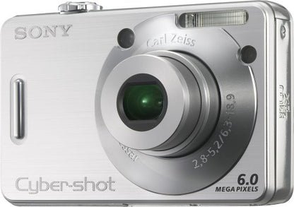 Sony Cybershot DSCW50 6MP Digital Camera with 3x Optical Zoom