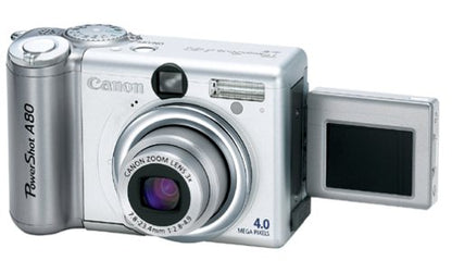 Canon PowerShot A80 4MP Digital Camera w/ 3x Optical Zoom