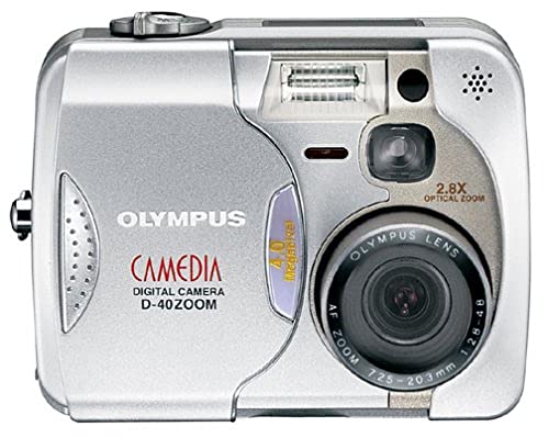 OM SYSTEM OLYMPUS Camedia D-40 4MP Digital Camera with 2.8x Optical Zoom