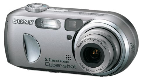 Sony Cybershot DSCP93A 5MP Digital Camera with 3x Optical Zoom