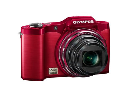 Olympus SZ-14 Red Digital Camera - International Version (No Warranty)