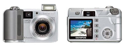 OM SYSTEM OLYMPUS Camedia C5500 5.1MP Digital Camera with 5x Optical Zoom