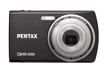 Pentax Optio P80 12.1MP Digital Camera with 4x Wide Angle Optical Zoom with Shake Reduction and 2.7-inch LCD