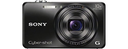 Sony DSCWX200 Digital Compact Camera with Wi-Fi - Black (18MP, 10x Zoom)