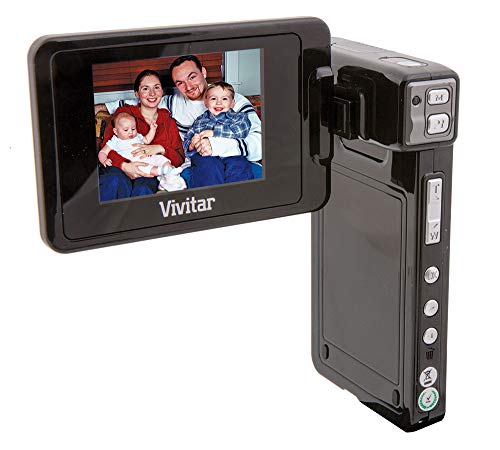 Vivitar DVR-865HD 2.4" Digital Camera & Video Camera w/ Full-Color LCD Display - Black