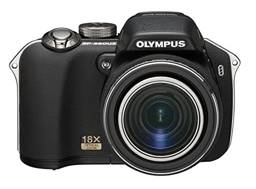 OM SYSTEM OLYMPUS SP-560UZ 8MP Digital Camera with Dual Image Stabilized 18x Optical Zoom