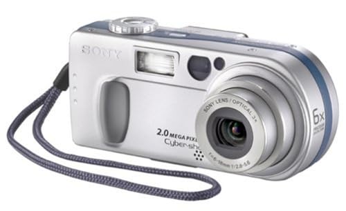 Sony DSCP2 Cyber-shot 2MP Digital Camera w/ 3x Optical Zoom