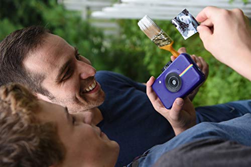 Zink Polaroid Snap Instant Digital Camera (Purple) with ZINK Zero Ink Printing Technology