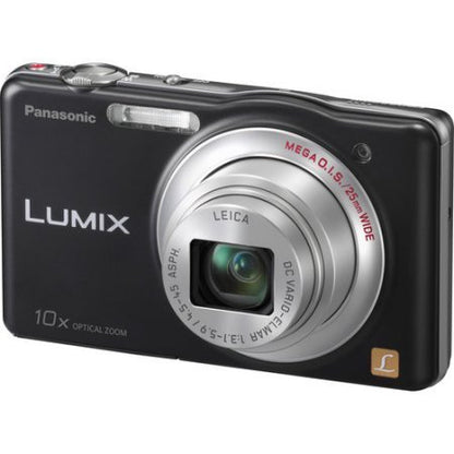 Panasonic DMCSZ02K 16MP Digital Camera with 2.7-Inch LCD Screen (Black)