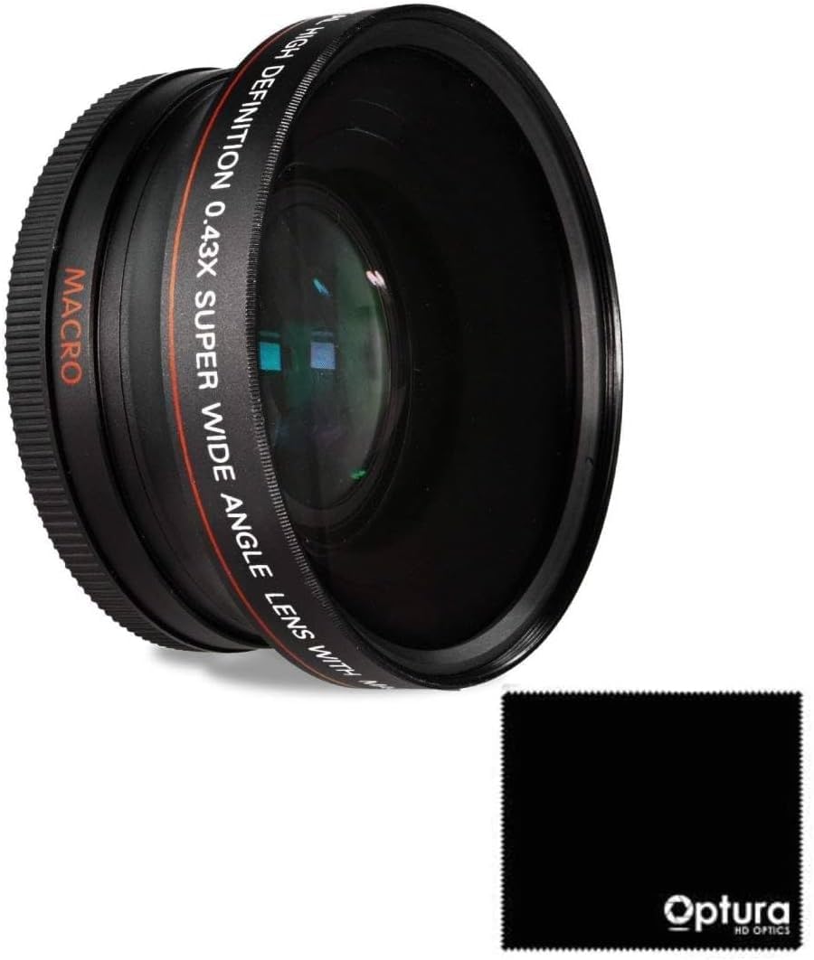 Vivitar Pro .45X Wide Angle Lens w/Macro 40.5mm Threading (Black)