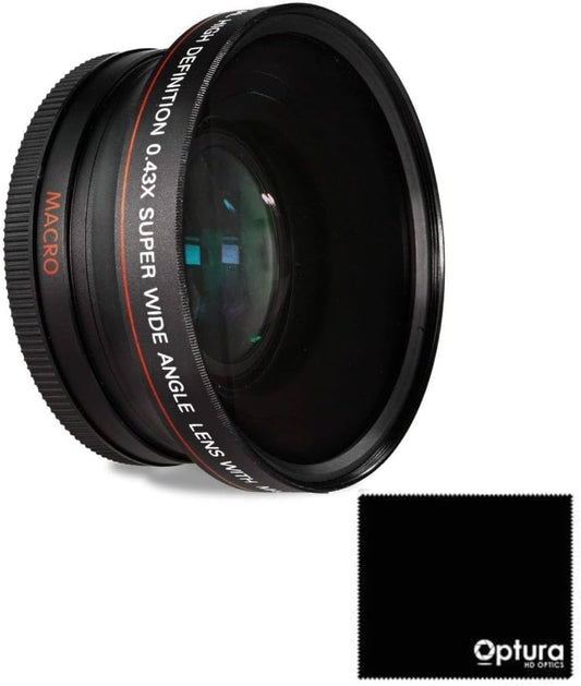 Vivitar Pro .45X Wide Angle Lens w/Macro 40.5mm Threading (Black)