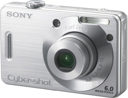 Sony Cybershot DSCW50 6MP Digital Camera with 3x Optical Zoom