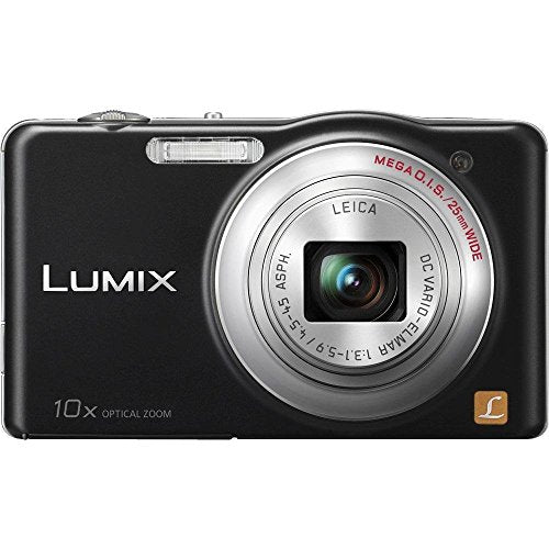 Panasonic DMCSZ02K 16MP Digital Camera with 2.7-Inch LCD Screen (Black)