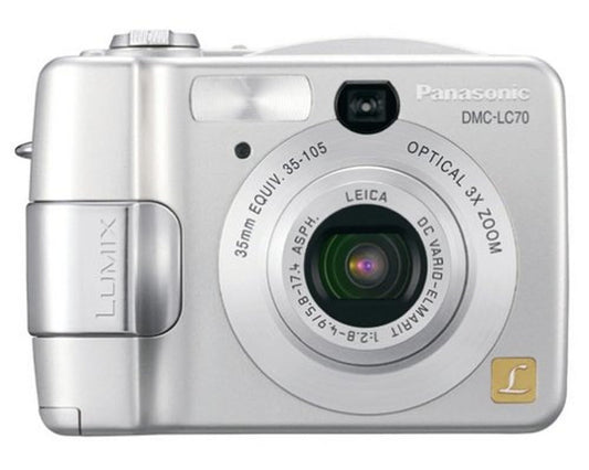 Panasonic Lumix DMC-LC70 4MP Digital Camera with 3x Optical Zoom