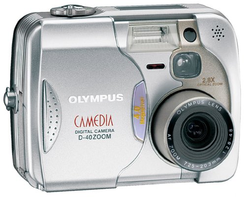 OM SYSTEM OLYMPUS Camedia D-40 4MP Digital Camera with 2.8x Optical Zoom