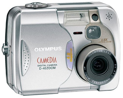 OM SYSTEM OLYMPUS Camedia D-40 4MP Digital Camera with 2.8x Optical Zoom