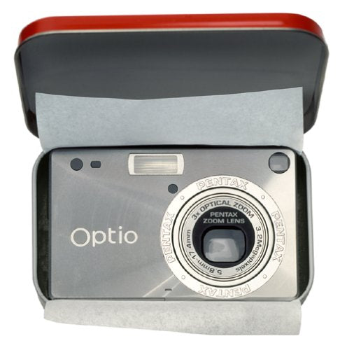 Pentax Optio S 3.2MP Digital Camera w/ 3x Optical Zoom