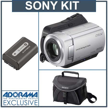 V4)SONY DCR-SR45 BUNDLE W/CASE & BAT