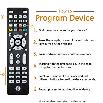 Universal Remotes - GE Designer Remotes