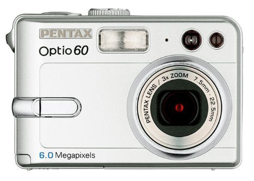 Pentax Optio 60 6MP Digital Camera with 3x Optical Zoom