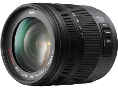 Panasonic LUMIX G VARIO HD 14-140mm/F4.0-5.8 ASPH./MEGA O.I.S. Lens | H-VS014140 - International Version (No Warranty)