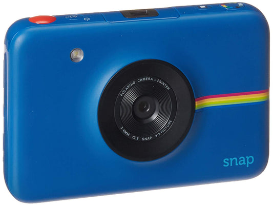 Zink Polaroid Snap Instant Digital Camera (Navy Blue) with ZINK Zero Ink Printing Technology