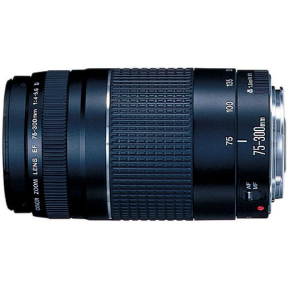 Canon EOS Rebel T3 12.2 MP CMOS Digital SLR with 18-55mm IS II Lens + Canon EF 75-300mm f/4-5.6 III Telephoto Zoom Lens
