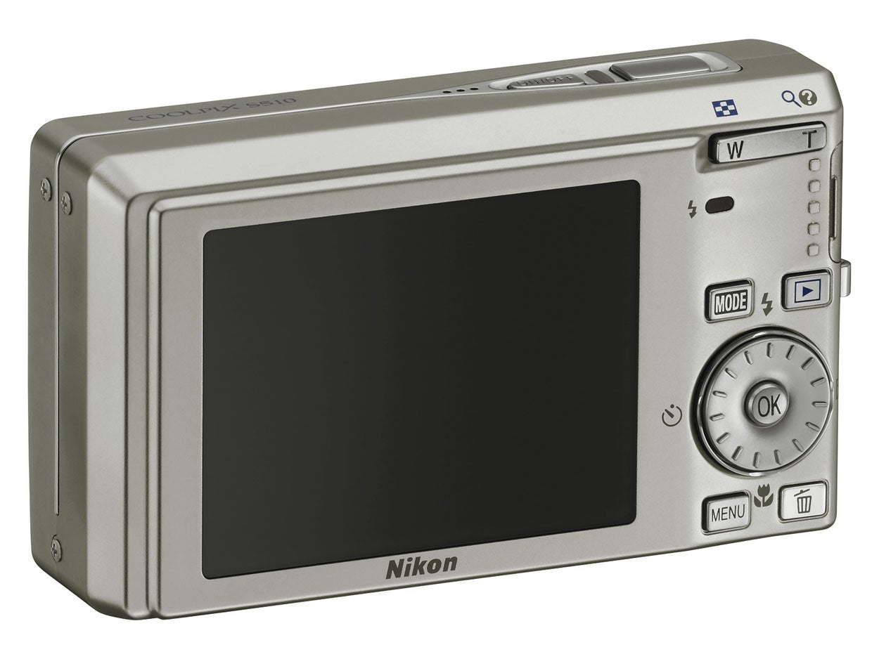 Nikon COOLPIX S510 8 Megapixel Digital Camera - Silver