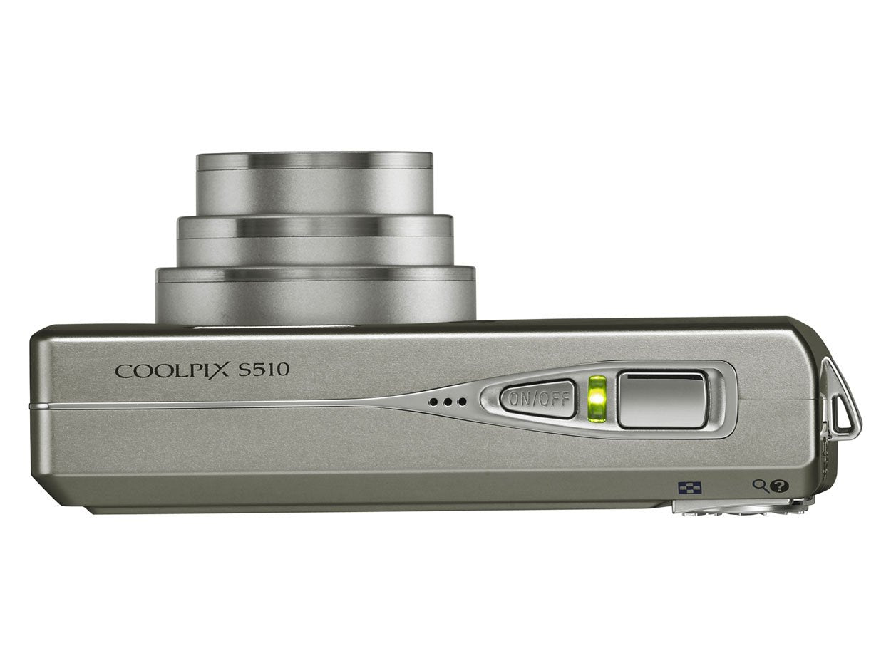 Nikon COOLPIX S510 8 Megapixel Digital Camera - Silver