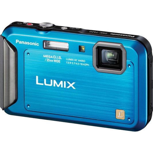 Panasonic Lumix TS20 16.1 MP TOUGH Waterproof Digital Camera with 4x Optical Zoom (Blue) (OLD MODEL)