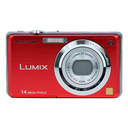 Panasonic Lumix DMC-FH3 14.1 MP Digital Camera with 5x Optical Image Stabilized Zoom and 2.7-Inch LCD (Red)