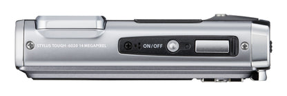 OM SYSTEM OLYMPUS Stylus Tough 6020 14MP Digital Camera with 5x Wide Angle Zoom and 2.7 inch LCD (Blue) (Old Model)