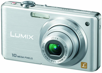 Panasonic Lumix DMC-FS7 10MP Digital Camera with 4x MEGA Optical Image Stabilized Zoom and 2.7 inch LCD (Silver)