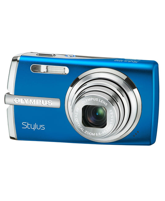 OM SYSTEM OLYMPUS Stylus 1010 10.1MP Digital Camera with 7x Optical Dual Image Stabilized Zoom (Purple)