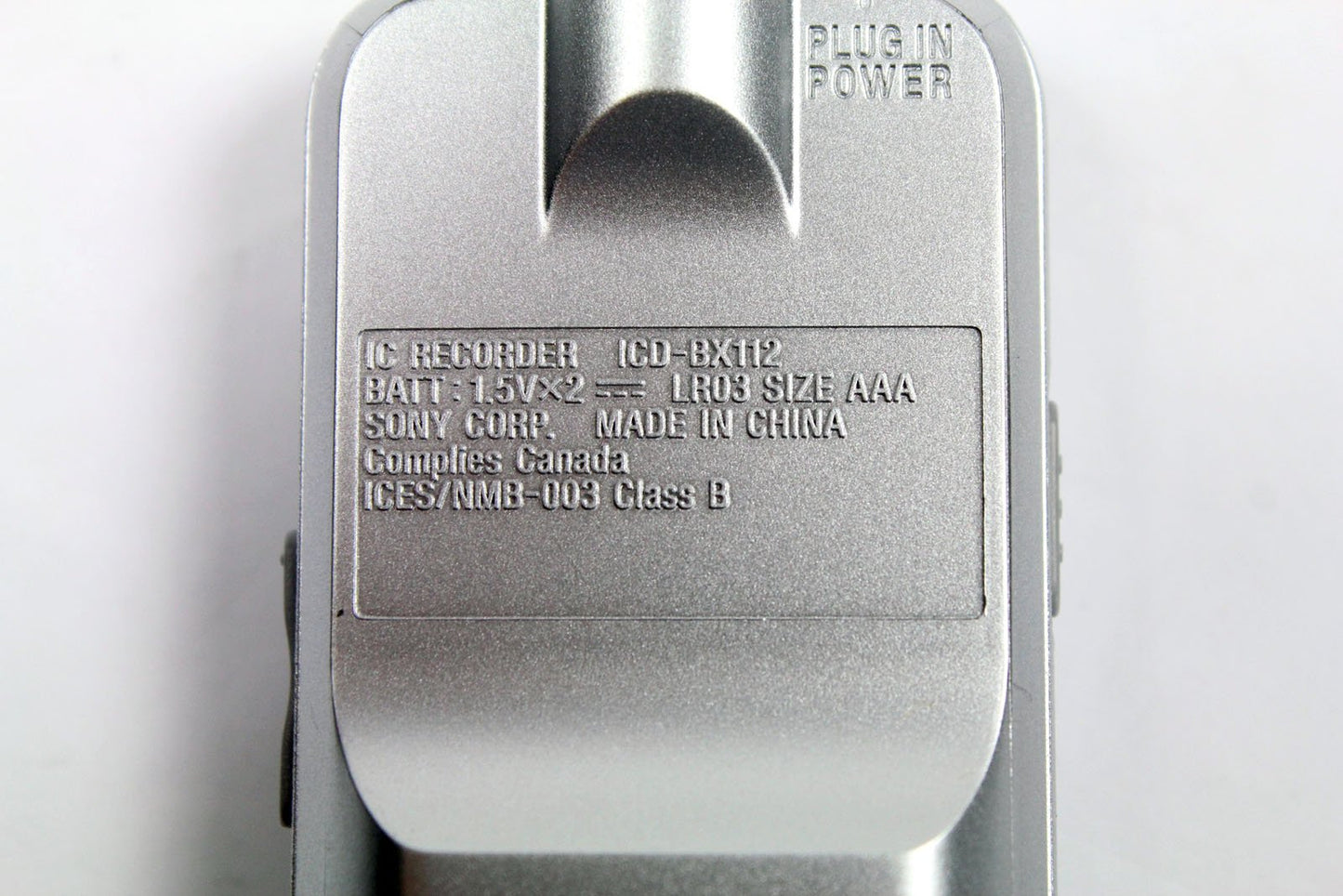 Sony ICD-BX112 Digital Flash Voice Recorder