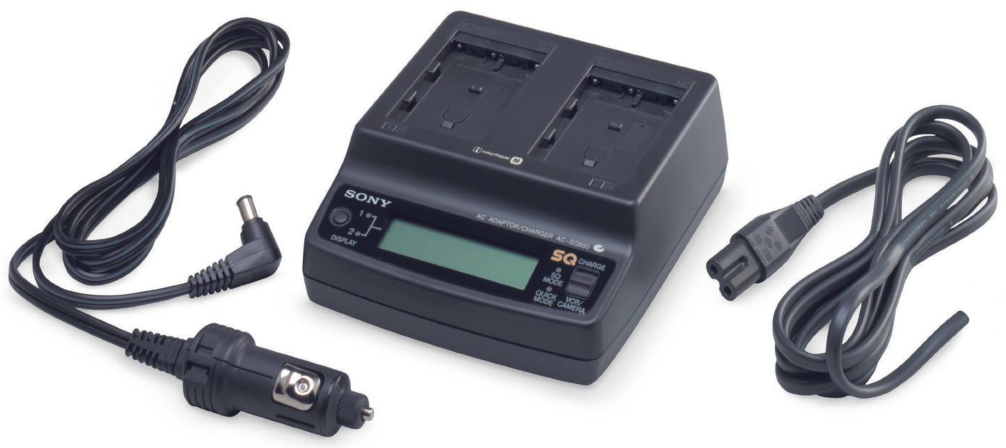 M Series AC/DC Adapter and Dual Battery Charger