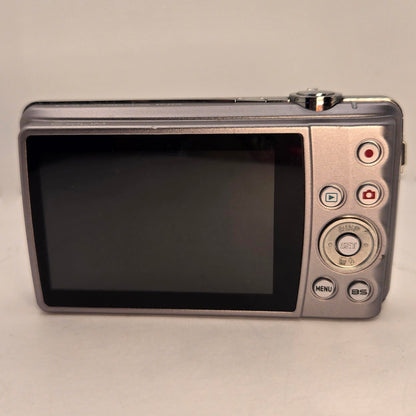 Yahemi Exilim Compact Digital Camera Ex-Z270 10.1 MP Bundle with Carrying case, Tripod, Battery and Charger & a Microfiber Cloth [Silver]