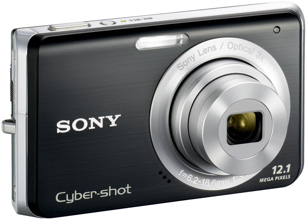 Sony Cybershot DSC-W190 12.1MP Digital Camera with 3x Super Steady Shot Stabilized Zoom and 2.7 inch LCD (Black)