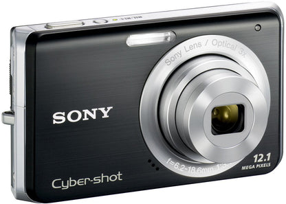 Sony Cybershot DSC-W190 12.1MP Digital Camera with 3x Super Steady Shot Stabilized Zoom and 2.7 inch LCD (Black)